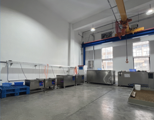 High purity cleaning room